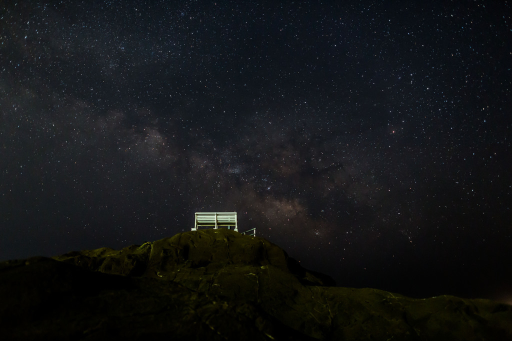 星空ベンチ