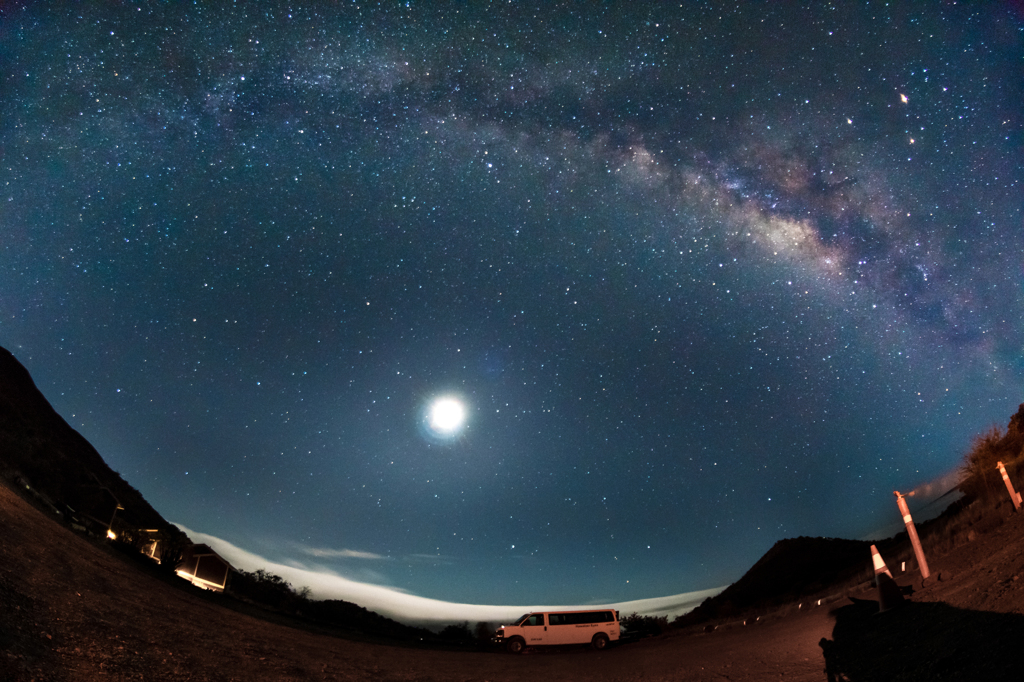 Milky way＠Mauna Kea