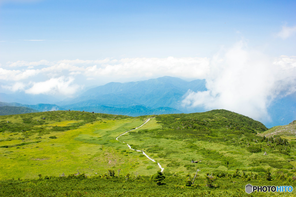 白山　室堂にて