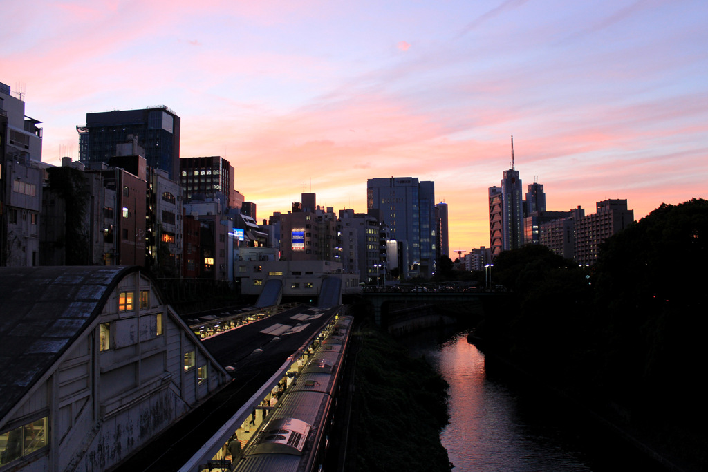 夕暮れ時