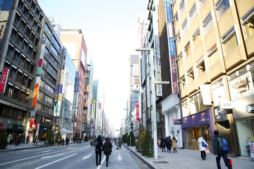銀座のホコ天