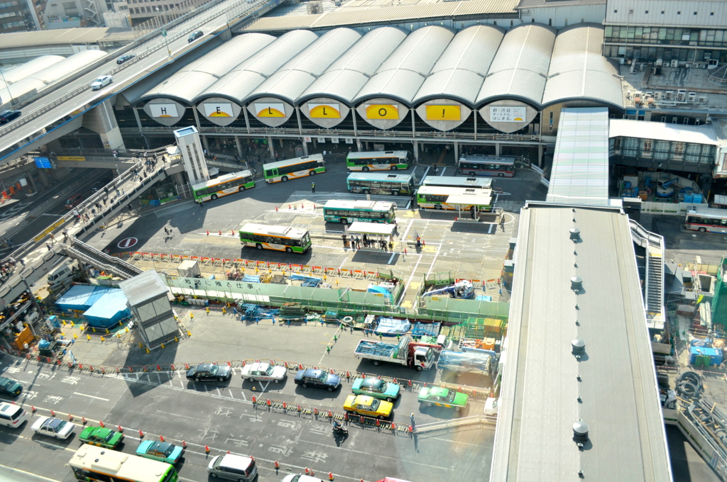 まもなく無くなる、東横線渋谷駅地上ホーム