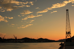 尾道水道夕景
