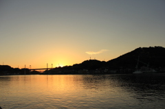 朝焼け大橋