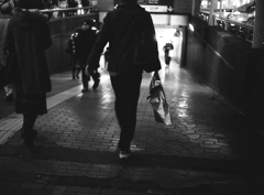 夜の雑踏