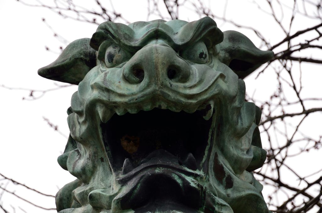 尾山神社 狛犬