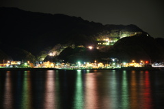 鋸山　夜景