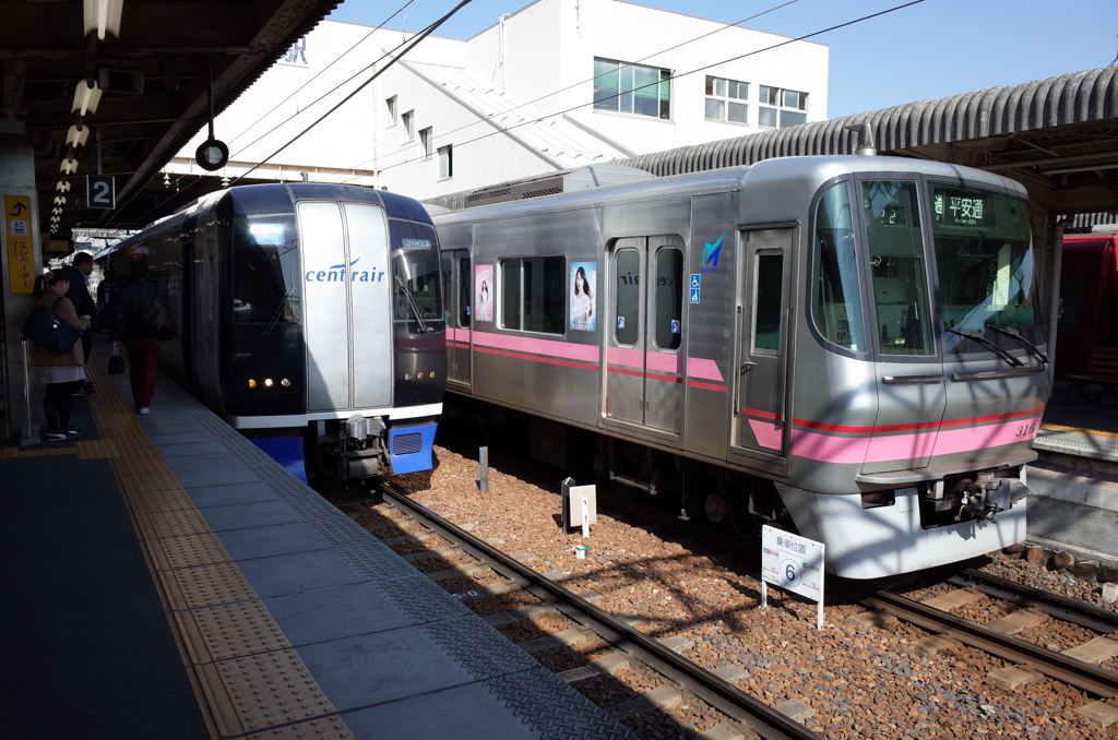 ある日の犬山駅