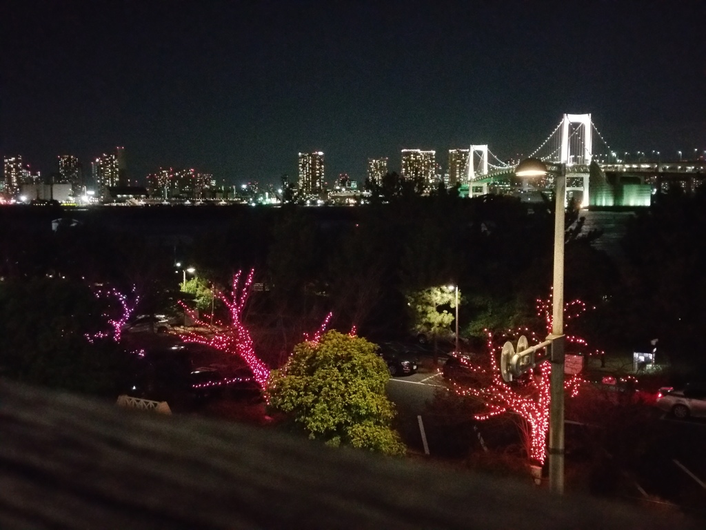 東京湾の夜景