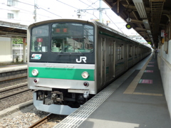 懐かしの埼京線の205系通勤車
