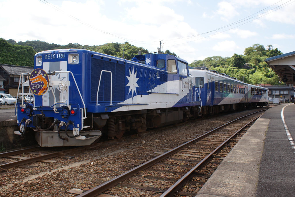 木次線トロッコ列車 奥出雲おろち号