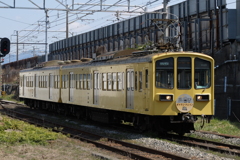 近江鉄道の黄色電車
