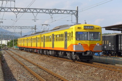 三岐鉄道801系鮮やかなカラーリング