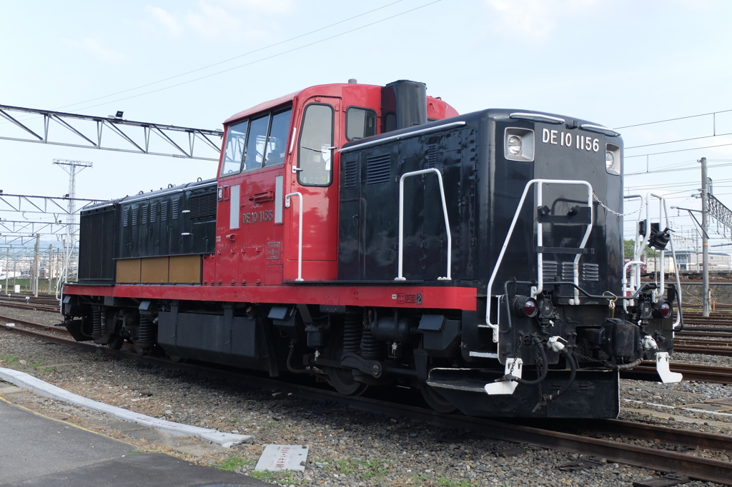 DE10-1156号機(嵯峨野トロッコ予備機)