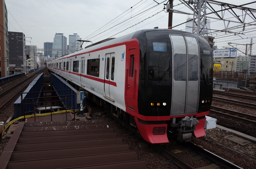 名鉄2200系 一部指定 特急岐阜行き