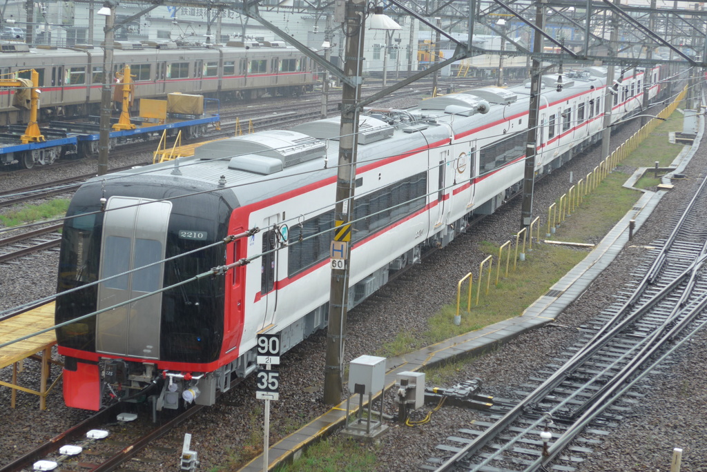 名鉄2200系増備車甲種輸送