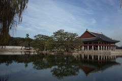 韓国 景福宮の池