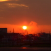 牛山公園の朝焼け②