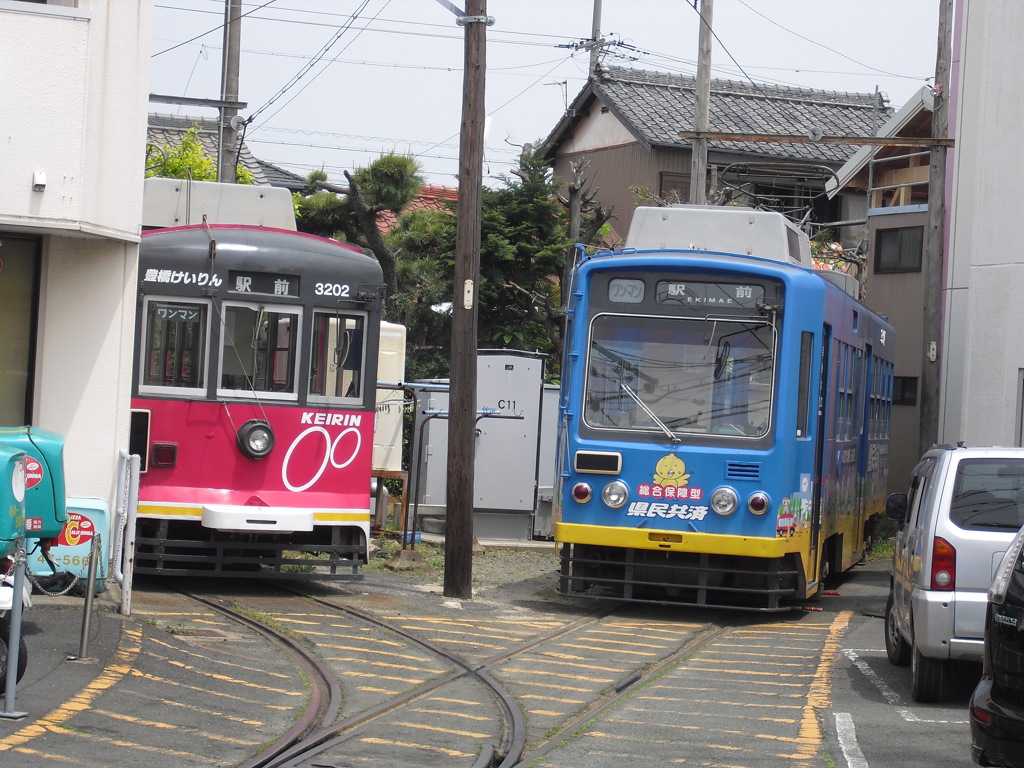 街中の隠れ家「豊橋の路面電車車庫」