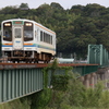 天竜川を渡る天竜浜名湖鉄道
