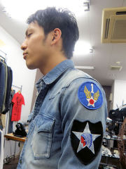 【+8 PARIS ROCK 】Denim Western Shirts "WA