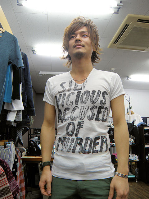 【yakara select+8PARIS ROCK別注Tシャツ 】　SID V