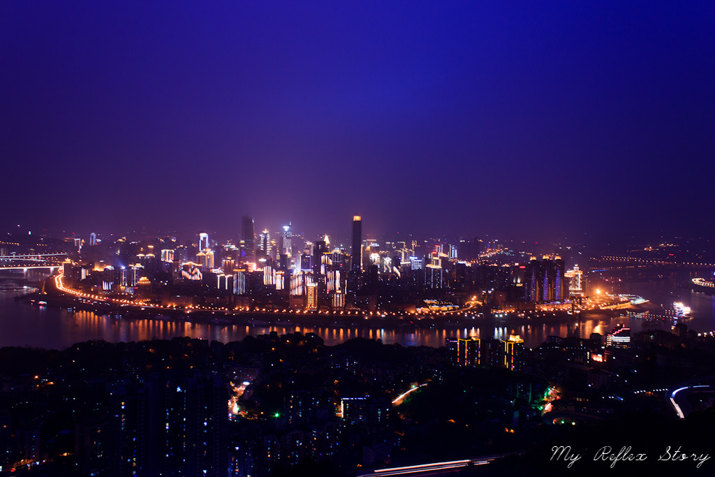 重慶の夜景