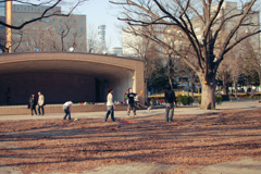 練習中