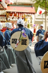 背中の花