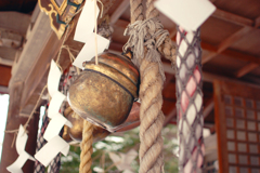 神社の鐘