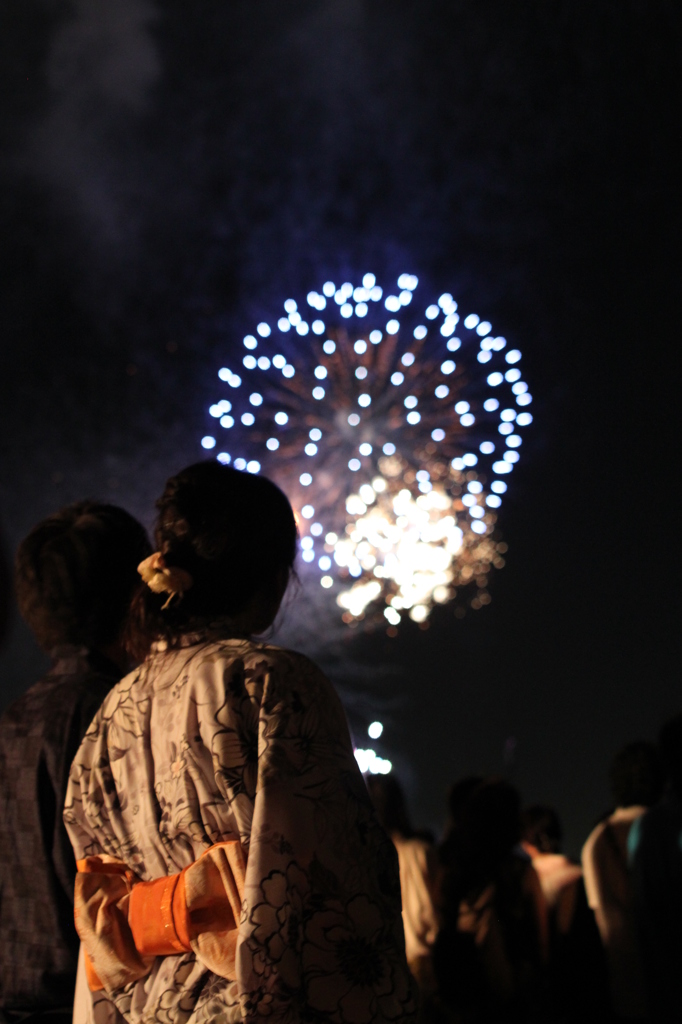 花火と浴衣