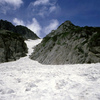 長次郎左俣雪渓