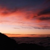 雲海　　・・後立山の夜明け