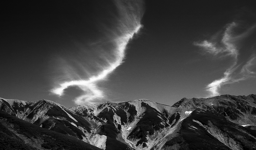 立山上空の・・・