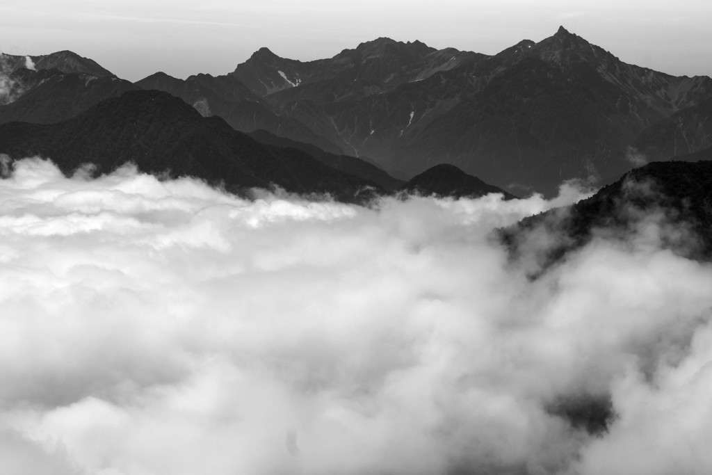 天空の槍穂高