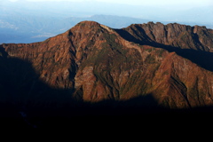 明ける八海山