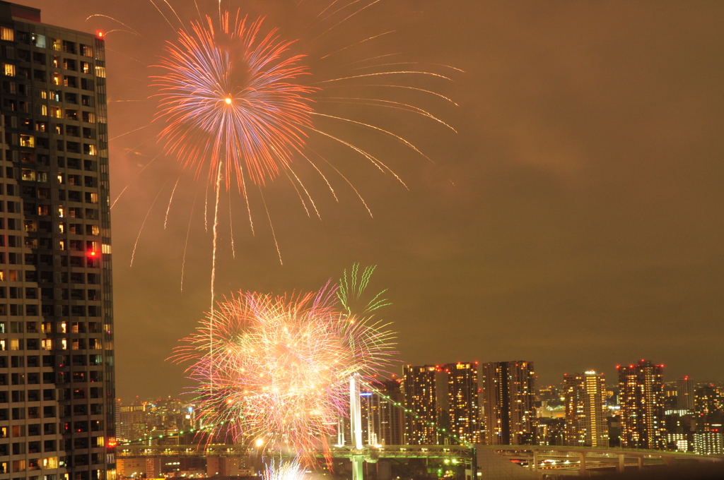 東京湾花火大会③