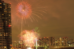 東京湾花火大会③