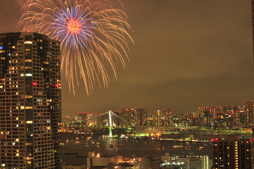 東京湾花火大会②