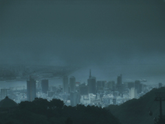 霧の神戸