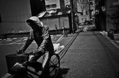 タオルの男