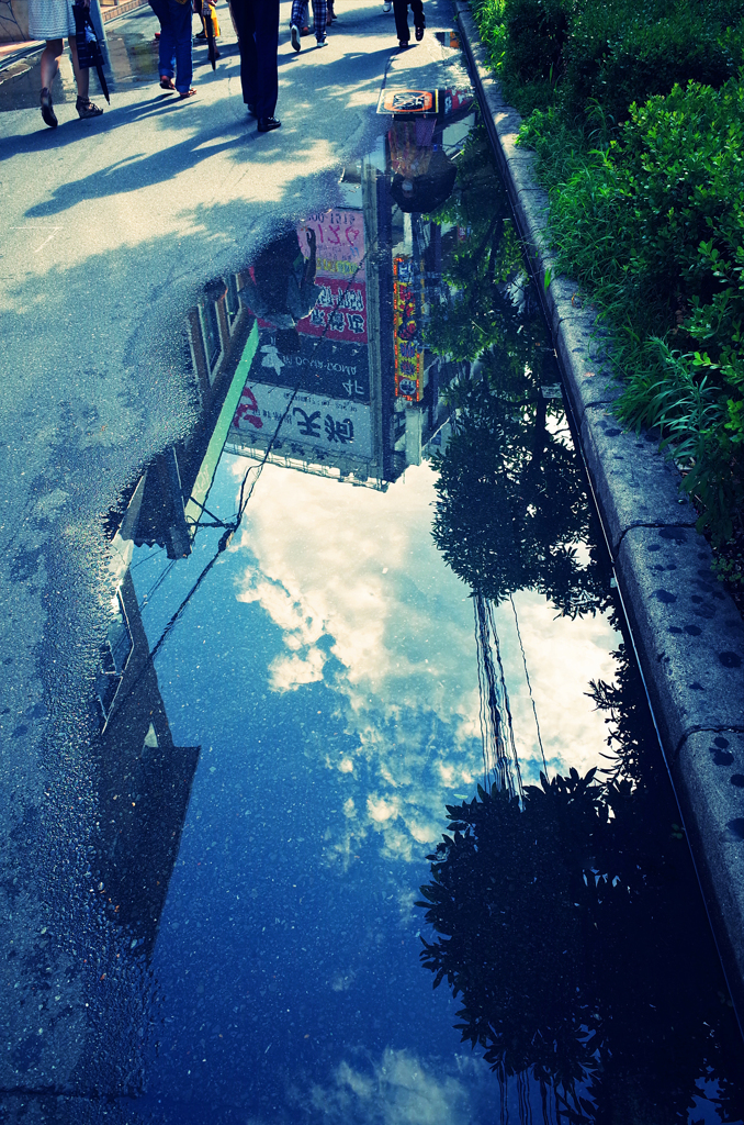 雨のち晴れ