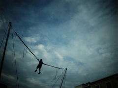 Reverse bungee