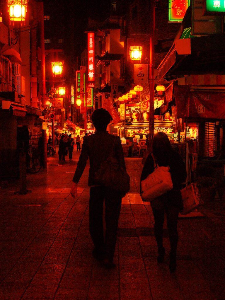 南京町の夜