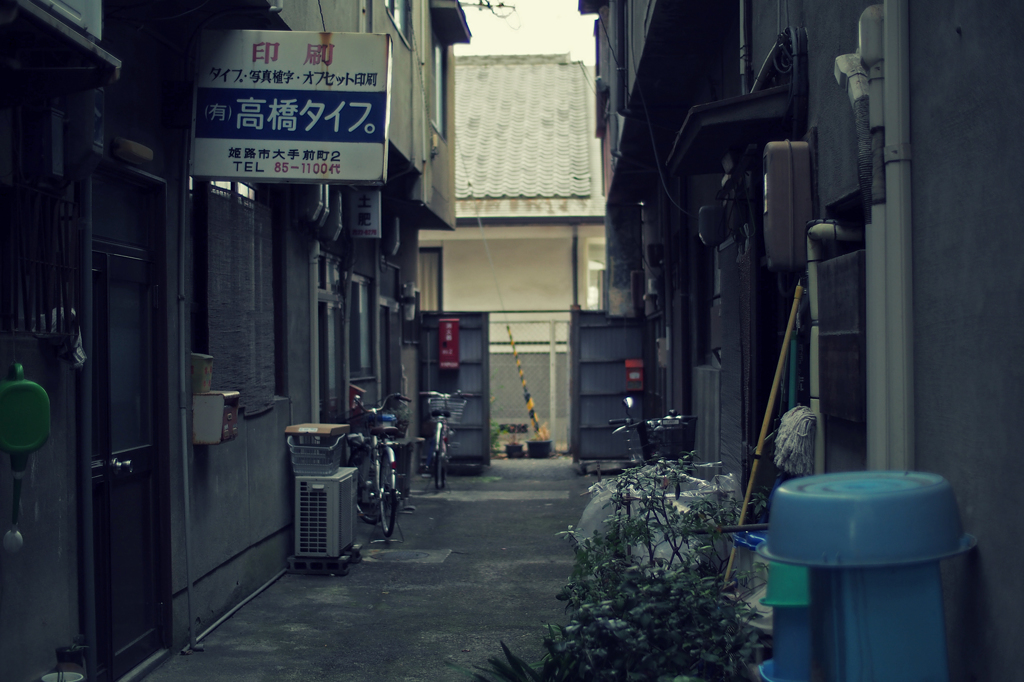 路地裏の風景