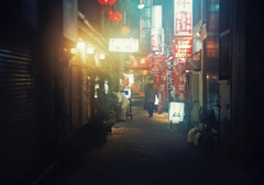 China town at night