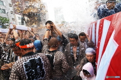 水の嵐・深川八幡祭り２
