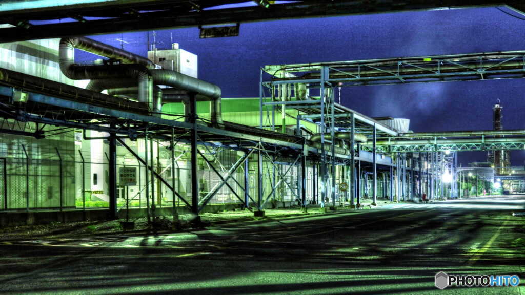 川崎工場夜景・浮島①