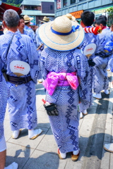 夏祭りのひとこま