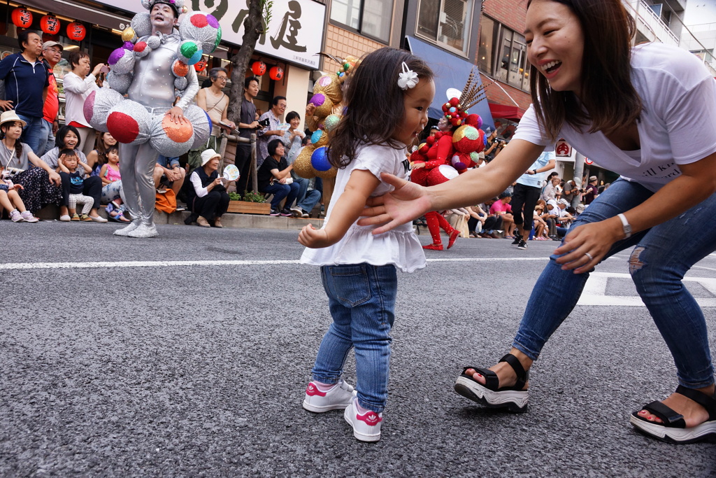私も踊る！！